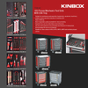 Kinbox Hot Filling Car Tools Box Set Mechanics Hardware 185pcsセット