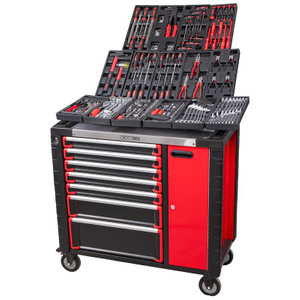Kinbox 248 BMC Tray Professional HandCart耐久性のあるマルチ機能ツールキットアップグレードされたメタルパネルのカスタマイズ