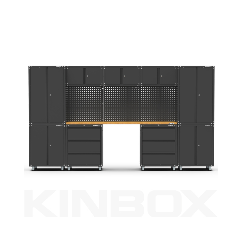 混雑したガレージのための省スペースキャビネットハック